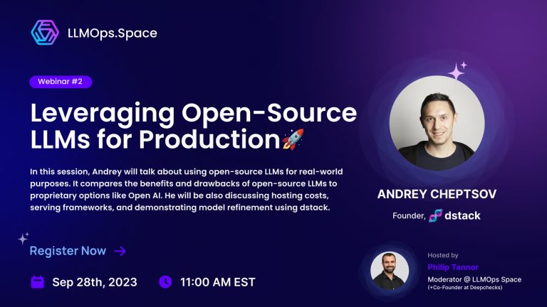 Leveraging Open-Source Large Language Models (LLMs) for Production